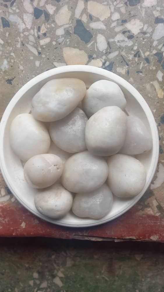 River pebbles Whitestone landscape stone
