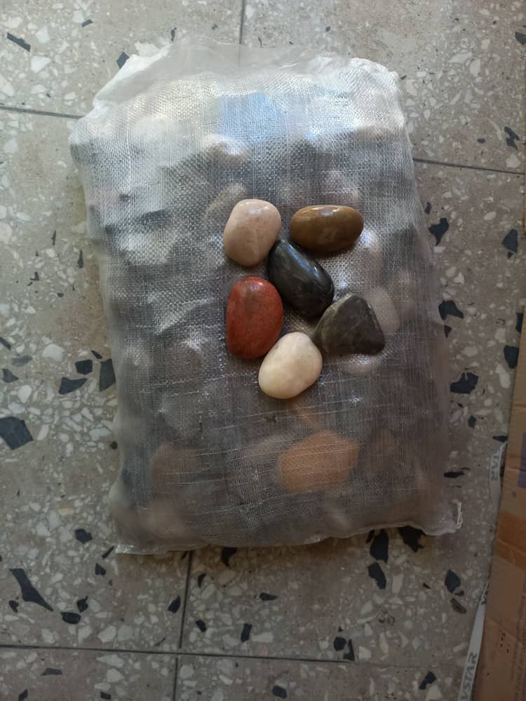 River pebbles Whitestone landscape stone - View 1